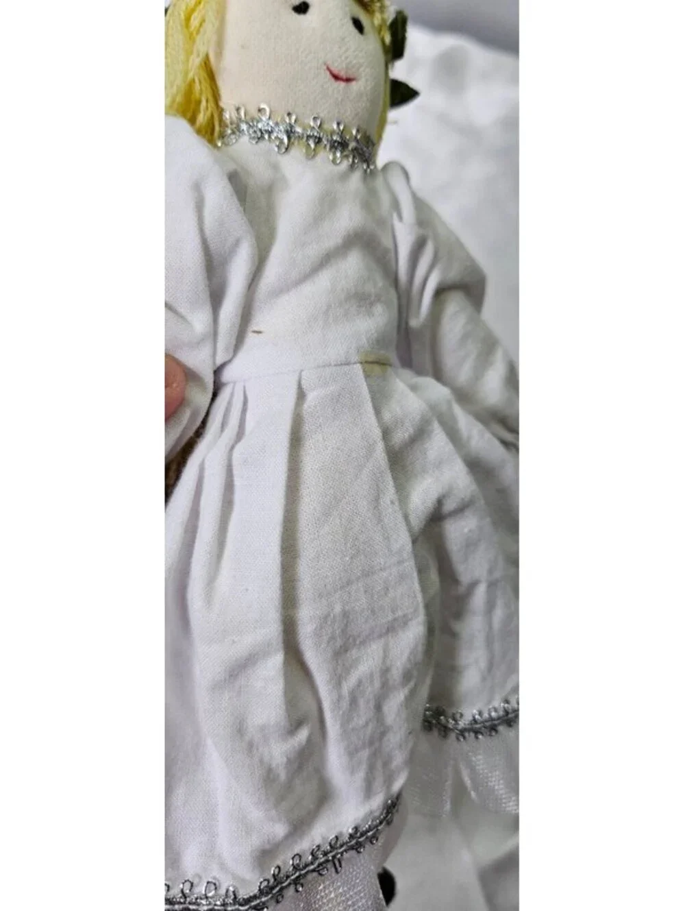 Pottery Barn Kids Swedish Girl Christmas Ornament | Cloth Doll Ornament